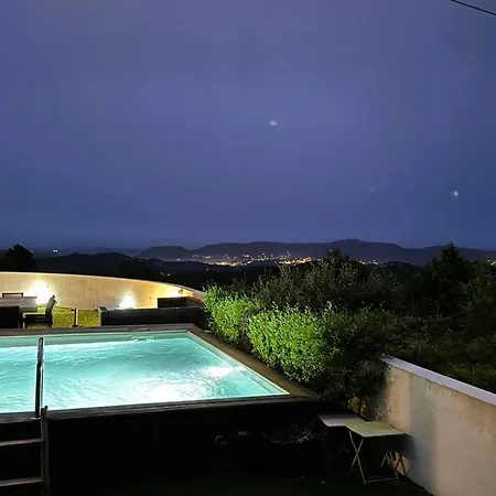 Pascialella, 7 Pers, Piscine Chauffee, Vue Villa